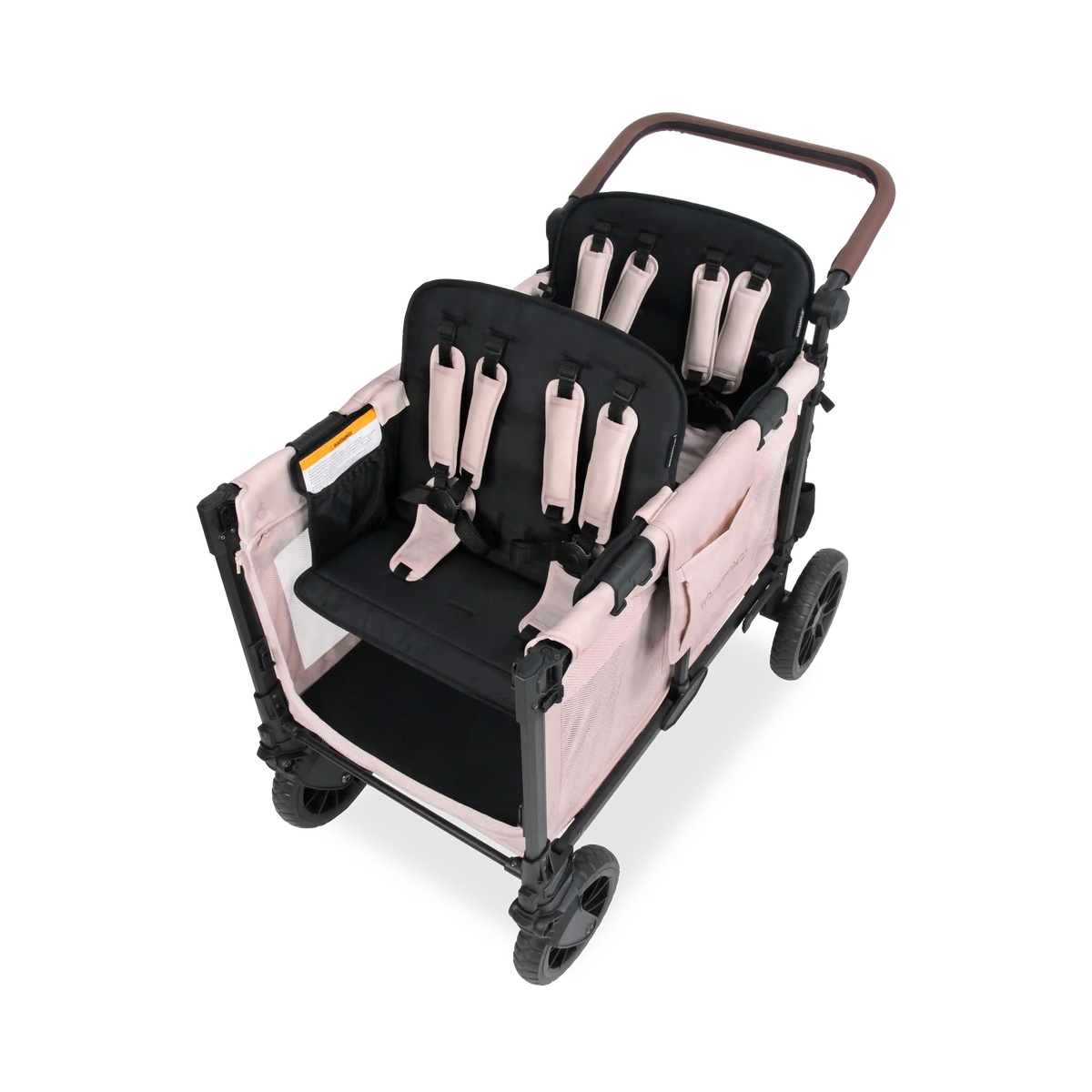 W4 Luxe Pro Stroller Wagon (4 Seater) - Blush Pink