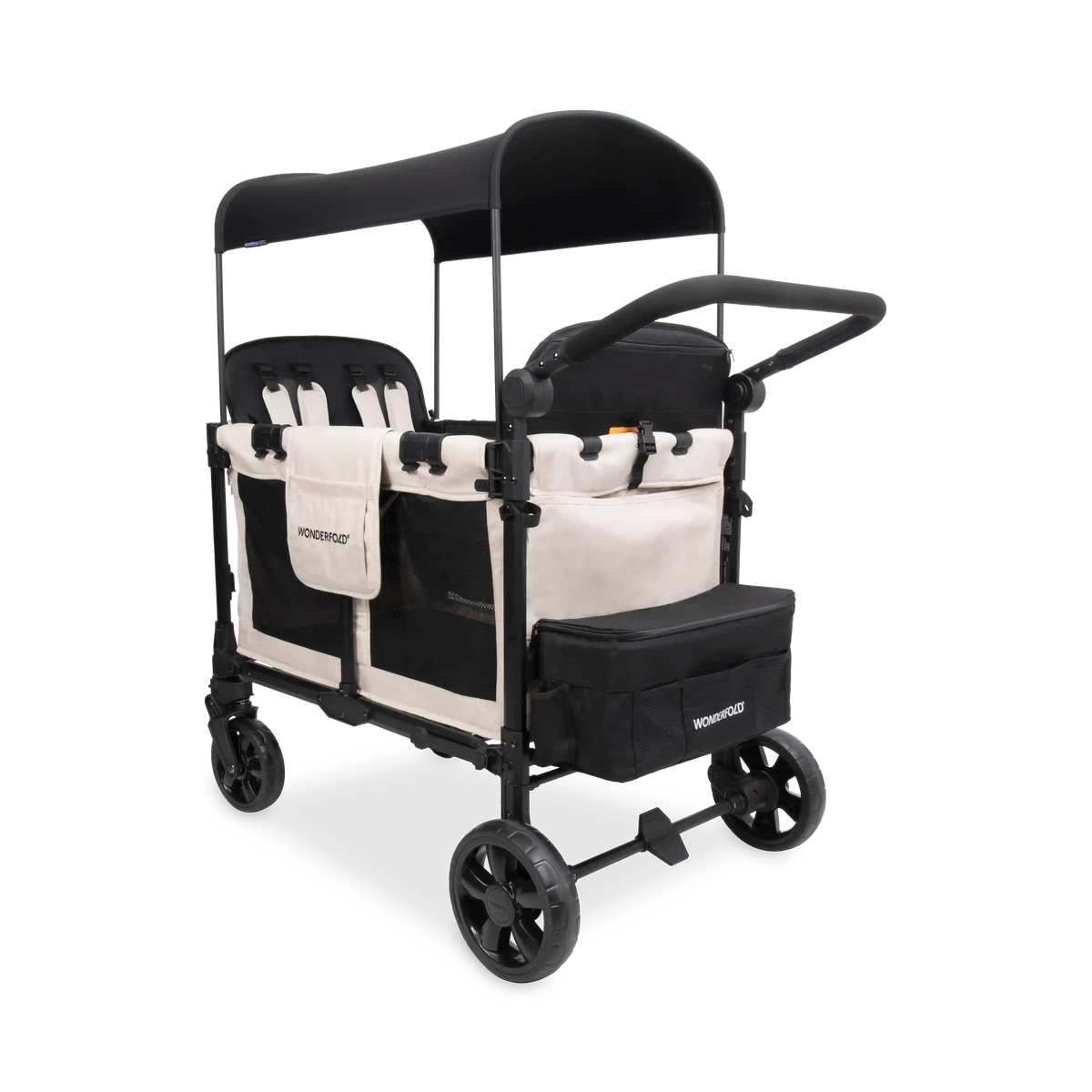 W4 Elite Pro Stroller Wagon (4 Seater) - Sandy Beige