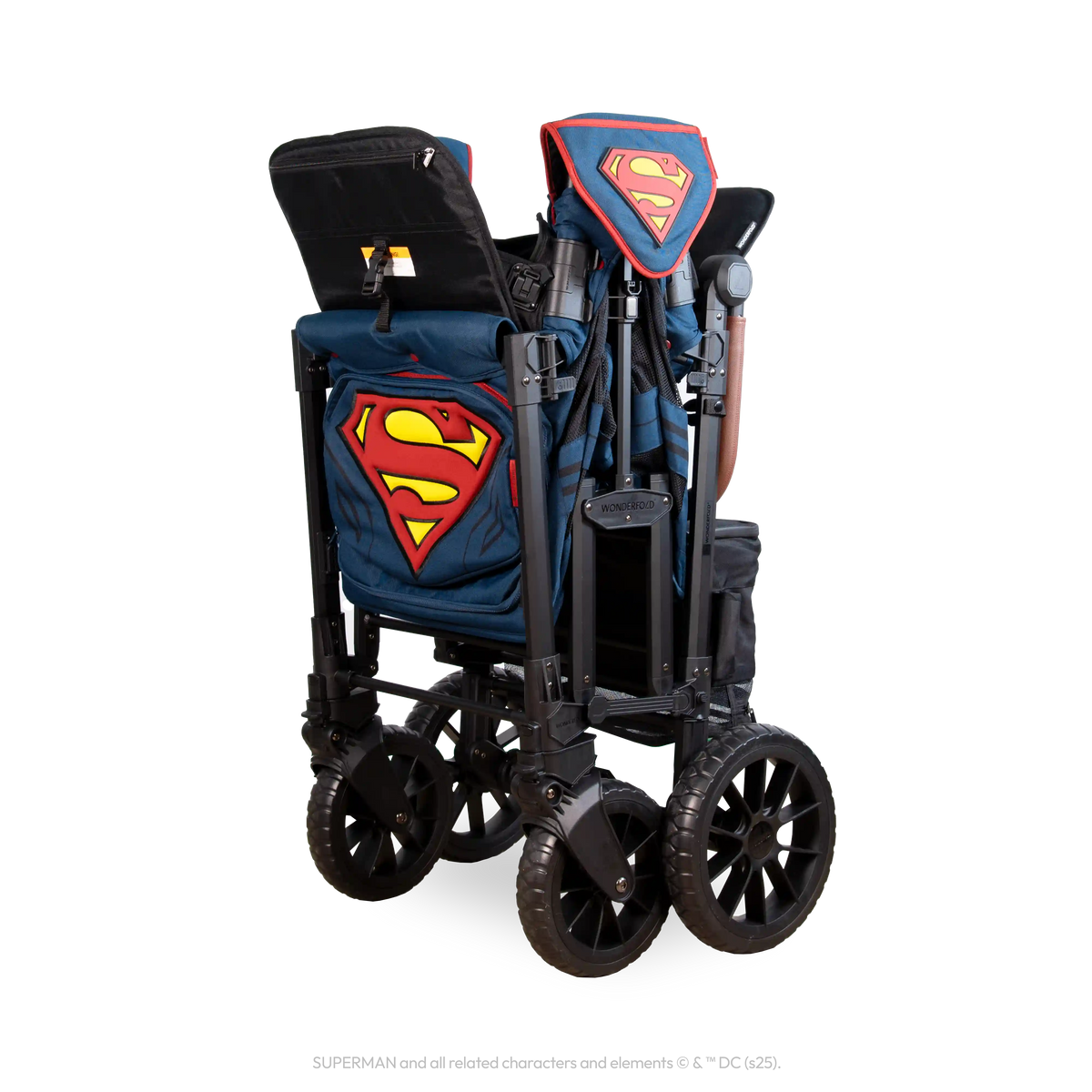 Superman W2 Luxe Pro Stroller Wagon (2 Seater)