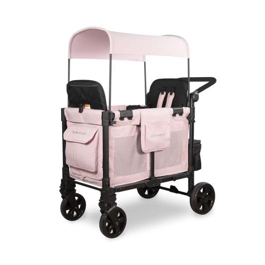W2 Elite Pro Stroller Wagon (2 Seater) - Blush Pink