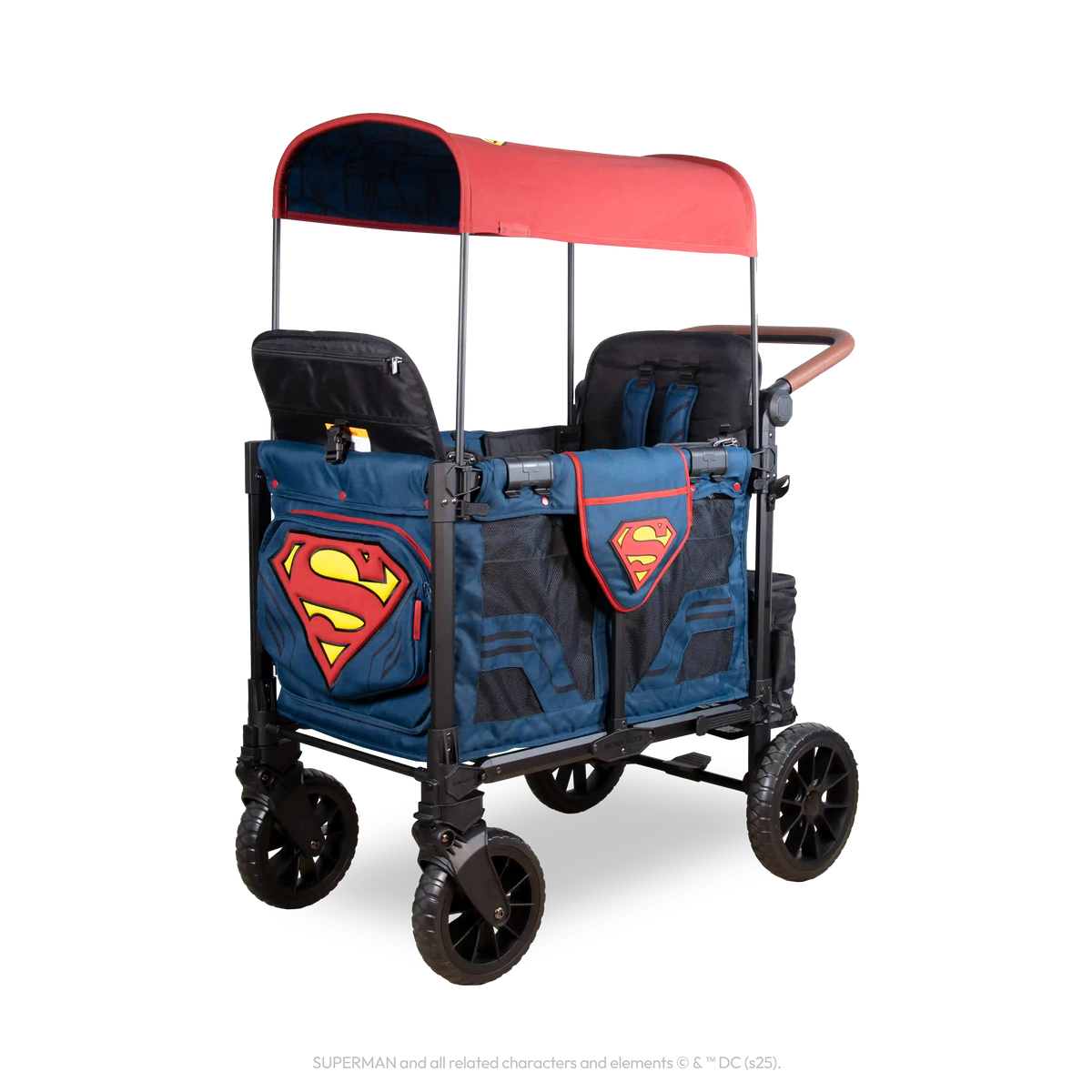 Superman W2 Luxe Pro Stroller Wagon (2 Seater)