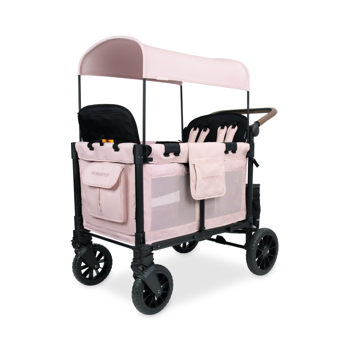 W4 Luxe Pro Stroller Wagon (4 Seater) - Blush Pink