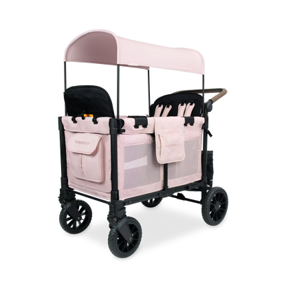 W4 Luxe Pro Stroller Wagon (4 Seater) - Blush Pink
