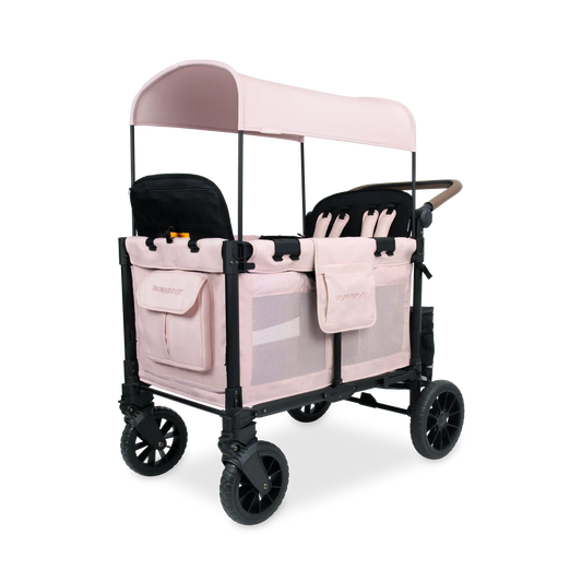 W4 Luxe Pro Stroller Wagon (4 Seater) - Blush Pink