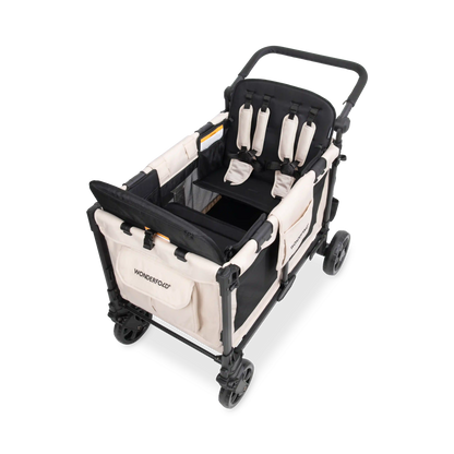 W4 Elite Pro Stroller Wagon (4 Seater) - Sandy Beige