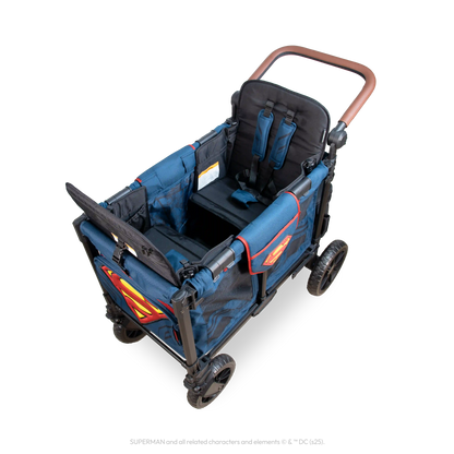Superman W2 Luxe Pro Stroller Wagon (2 Seater)