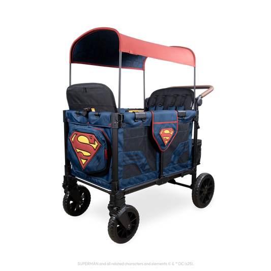 Superman W4 Luxe Pro Stroller Wagon (4-Seater)