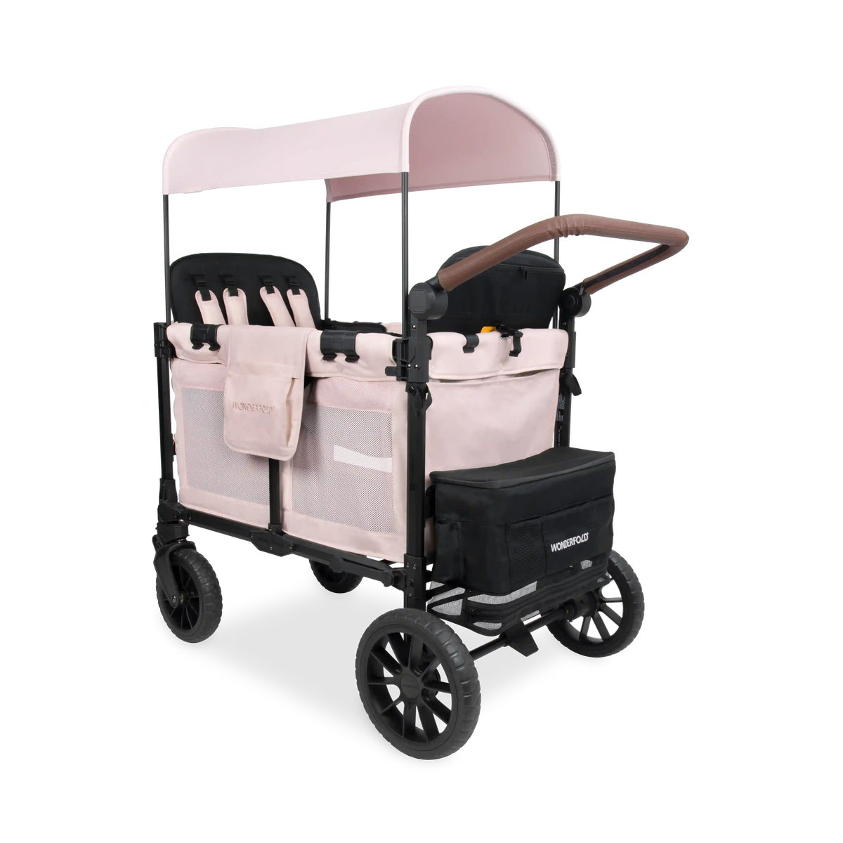 W4 Luxe Pro Stroller Wagon (4 Seater) - Blush Pink