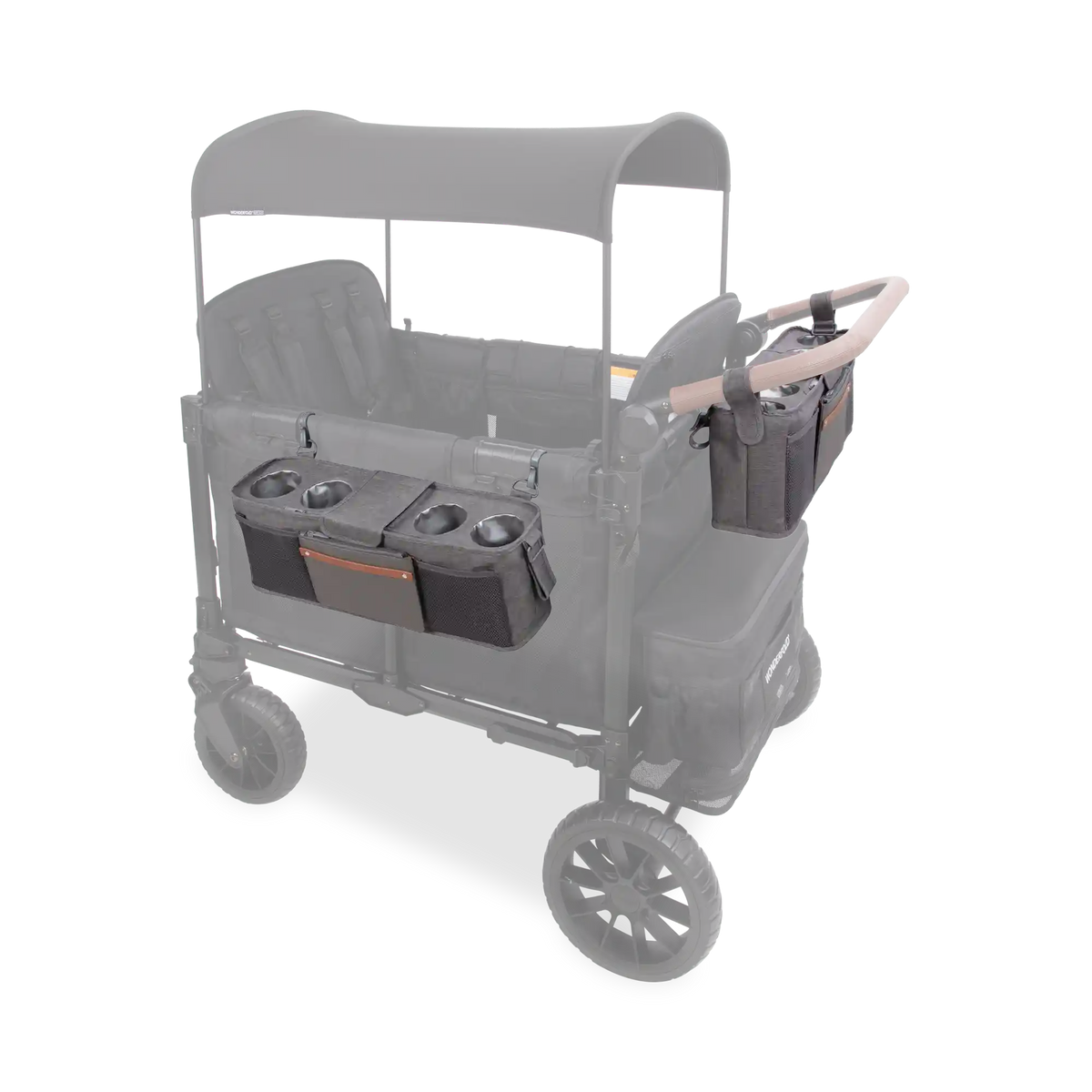 Parent Console with Insulated Cup Holders