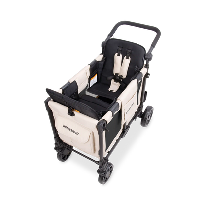 W2 Elite Pro Stroller Wagon (2 Seater) - Sandy Beige
