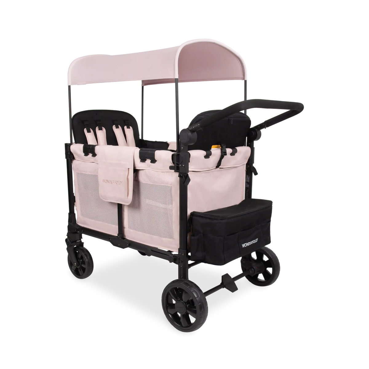 W4 Elite Pro Stroller Wagon (4 Seater) - Blush Pink