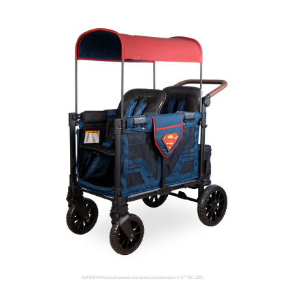 Superman W2 Luxe Pro Stroller Wagon (2 Seater)