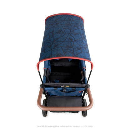 Superman W4 Luxe Pro Stroller Wagon (4-Seater)