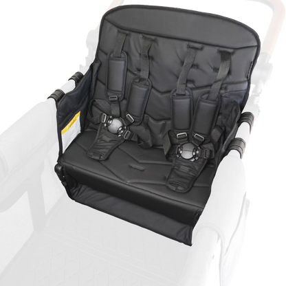 Premium Faux Leather Seat with Footrest (W Series)
