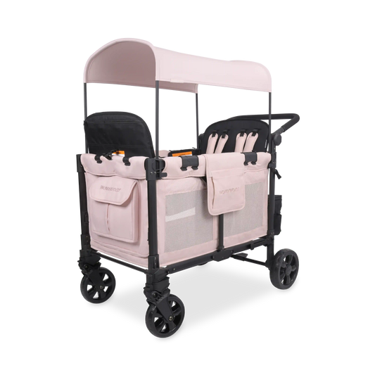 W4 Elite Pro Stroller Wagon (4 Seater) - Blush Pink