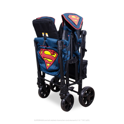 Superman W2 Elite Pro Stroller Wagon (2 Seater)