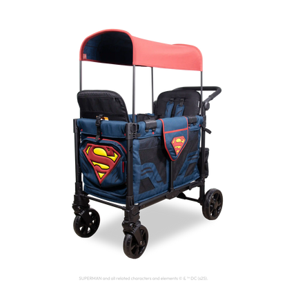 Superman W2 Elite Pro Stroller Wagon (2 Seater)