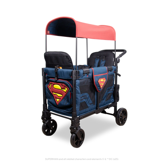 Superman W2 Elite Pro Stroller Wagon (2 Seater)