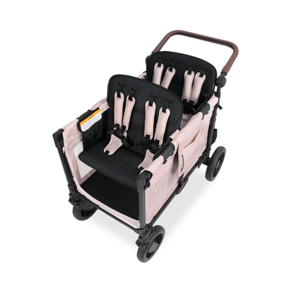 W4 Luxe Pro Stroller Wagon (4 Seater) - Blush Pink