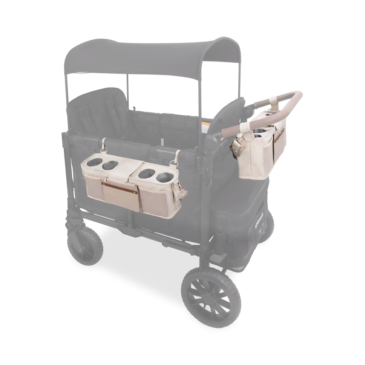 Parent Console with Insulated Cup Holders