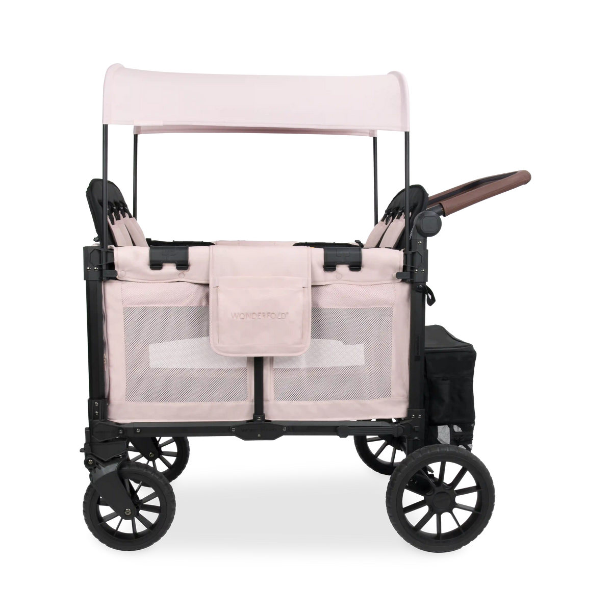 W4 Luxe Pro Stroller Wagon (4 Seater) - Blush Pink