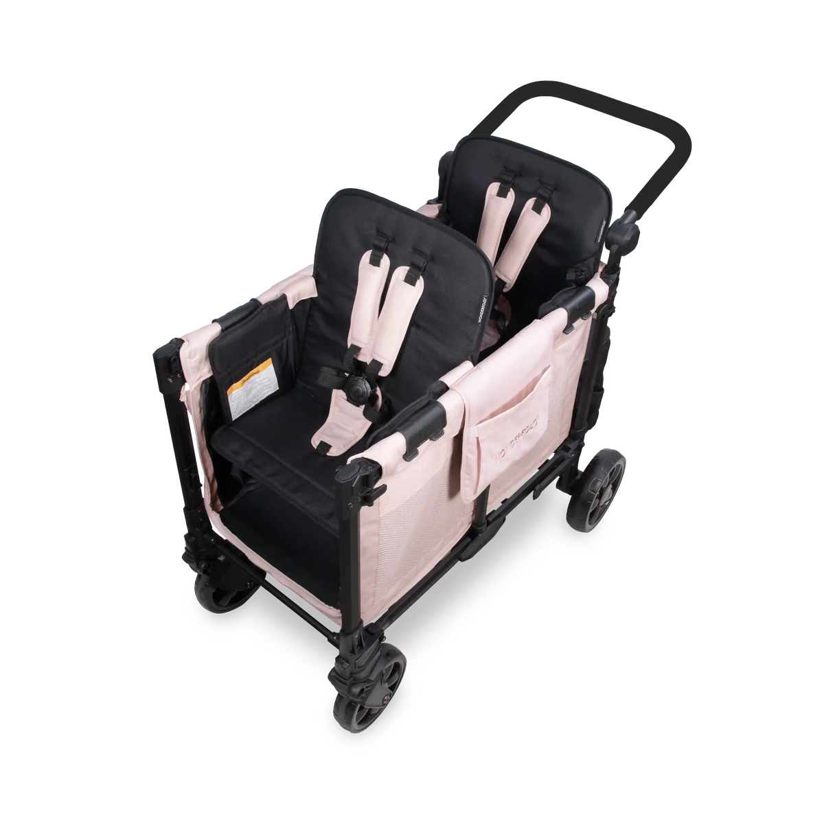 W2 Elite Pro Stroller Wagon (2 Seater) - Blush Pink