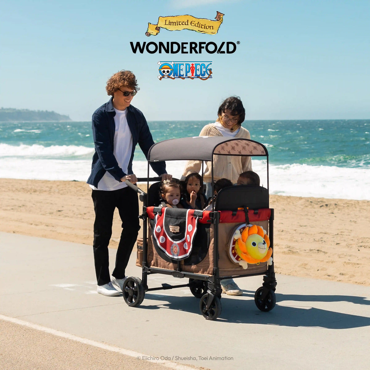 ONE PIECE Thousand Sunny Stroller Wagon (4 Seater)