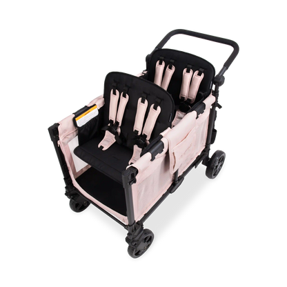 W4 Elite Pro Stroller Wagon (4 Seater) - Blush Pink