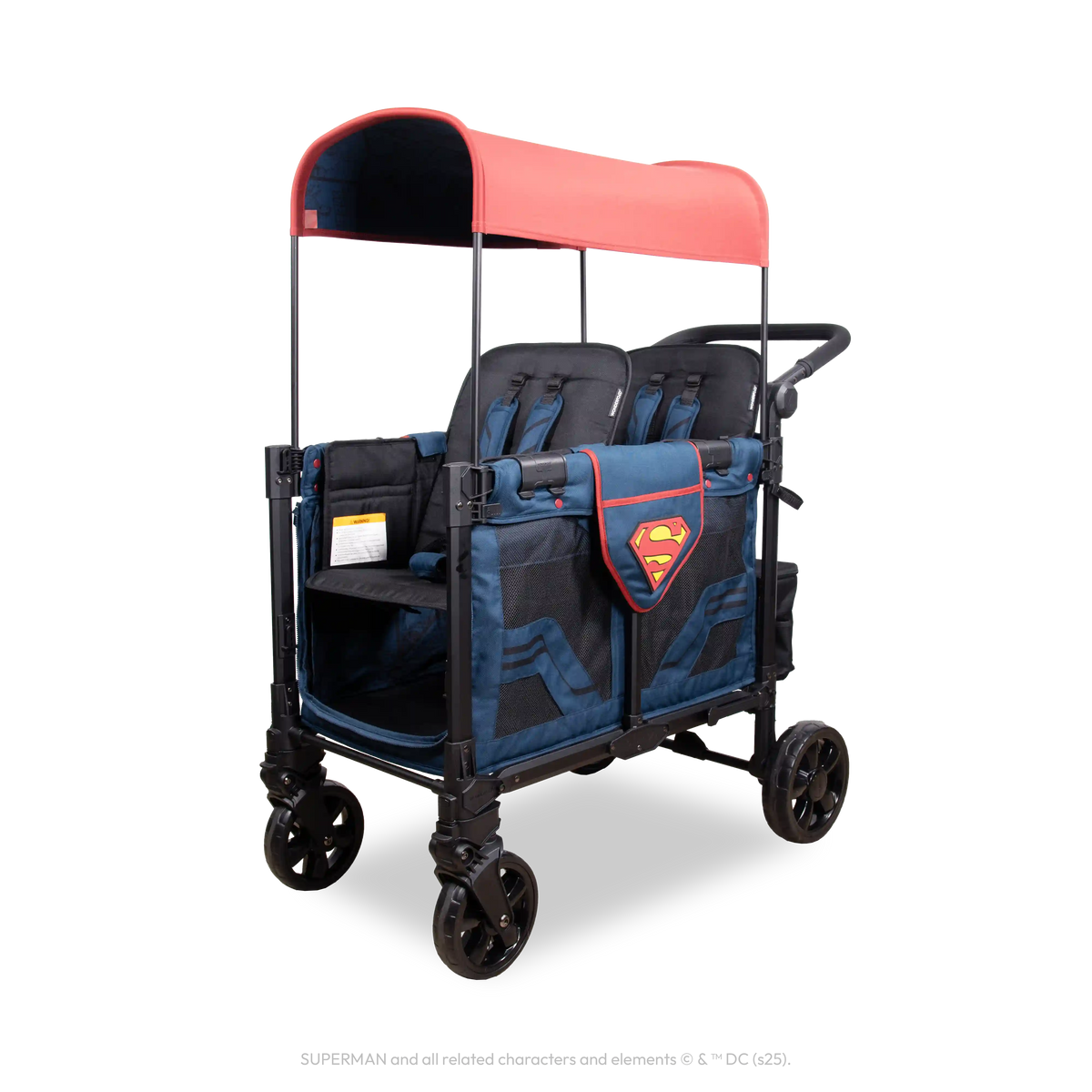 Superman W2 Elite Pro Stroller Wagon (2 Seater)