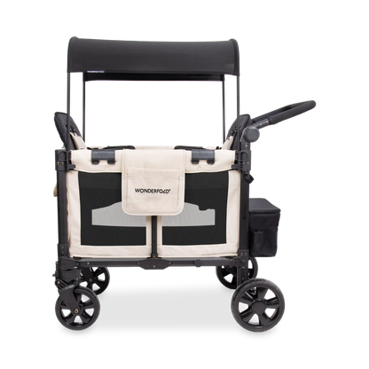 W2 Elite Pro Stroller Wagon (2 Seater) - Sandy Beige