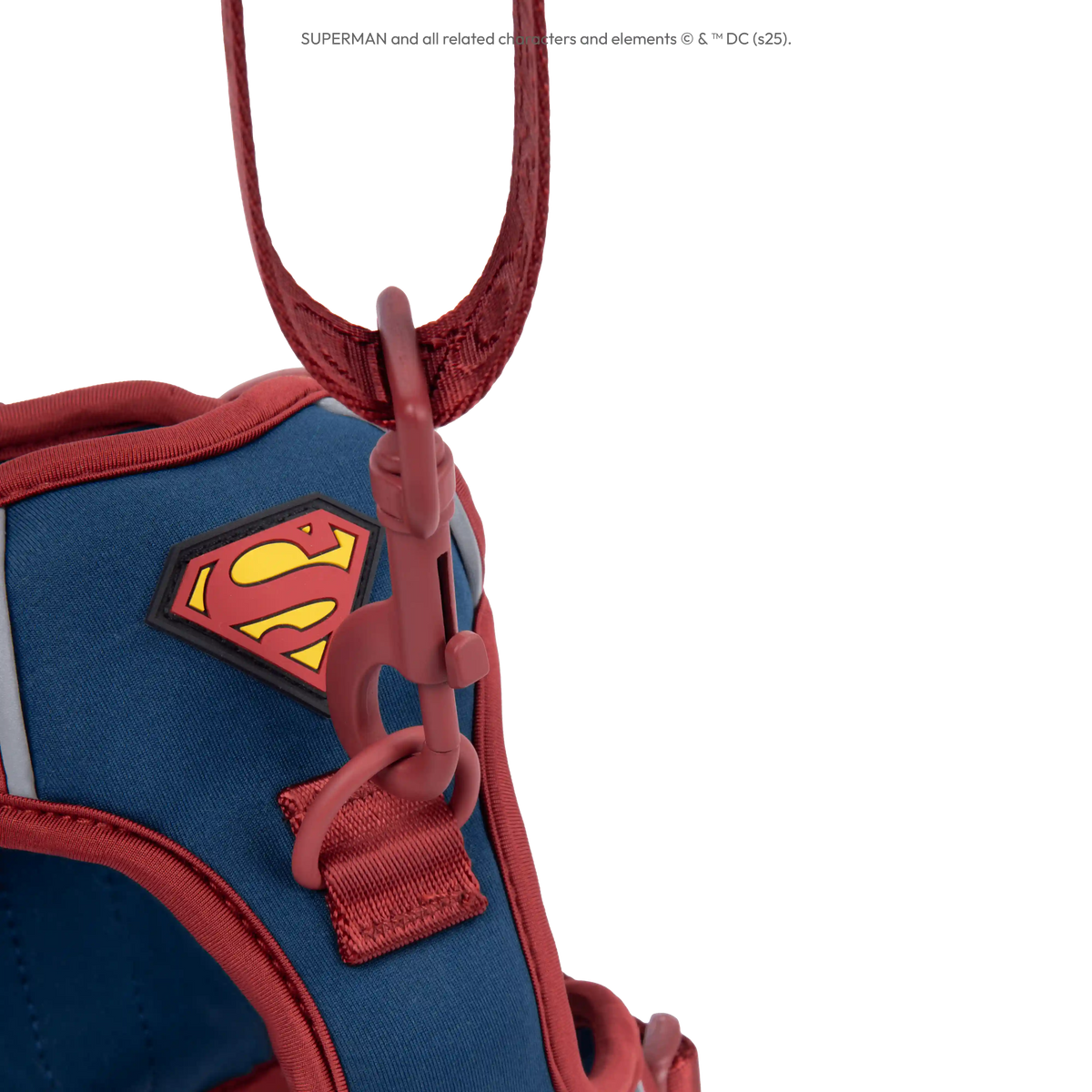 Superman Pet Leash and Harness Bundle