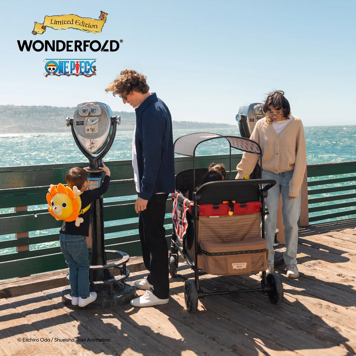 ONE PIECE Thousand Sunny Stroller Wagon (4 Seater)